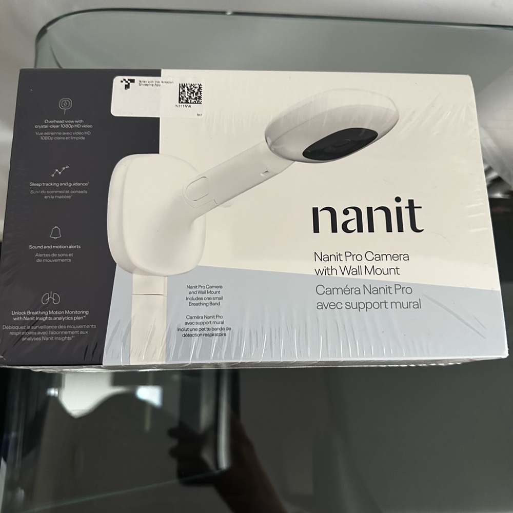 Nanit Pro N311NW HD Baby Camera with Sleep Tracking and Breathing Monitoring NEW